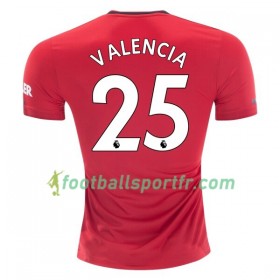Tenue Manchester United Antonio Valencia 25 Domicile 2019-2020 Maillot de Foot